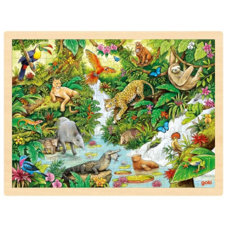 Goki puzzle V džungli