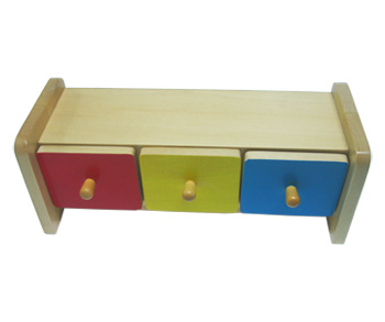 Montessori Krabička so zásuvkami 2