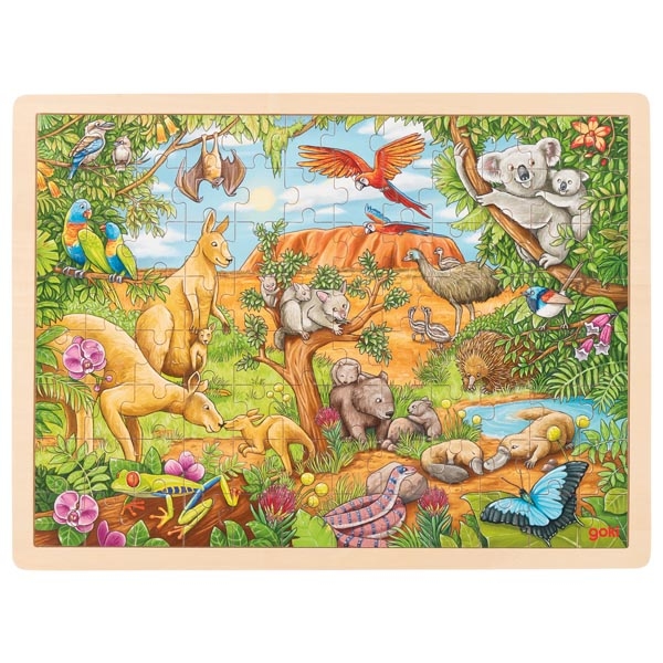 Goki Puzzle austrálske zvieratá