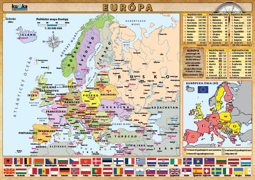 Karta Európa
