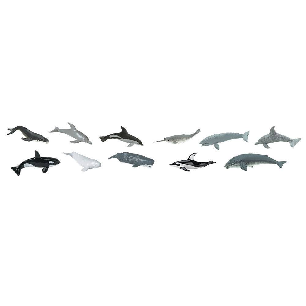 Safari Ltd Veľryby a delfíny v sáčku - 12 ks