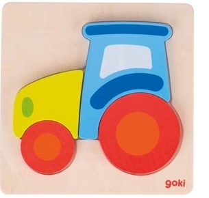 Goki puzzle 3D traktor