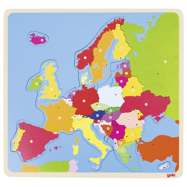 Goki puzzle Európa