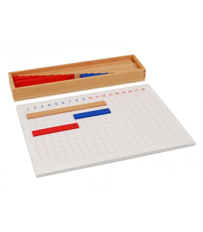 Montessori Odčítacia prúžková tabuľa