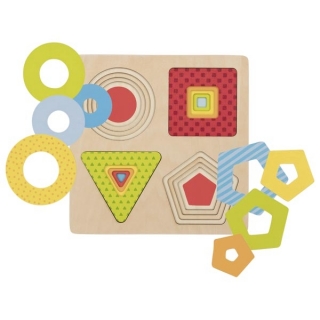 Goki puzzle geometrické tvary