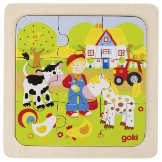 Goki puzzle Farma, 9 dielikov