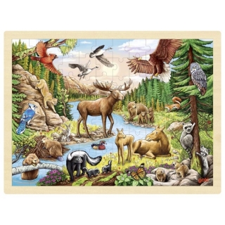 Goki puzzle Príroda Severnej Ameriky