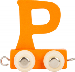 Legler Vláčikové písmeno P nový dizajn